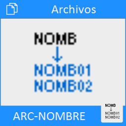 Calcula un nombre consecutivo para un determinado tipo de archivo en un directorio.