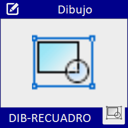 Crea un recuadro que engloba perfectamente cualquier entidad seleccionada en el dibujo.