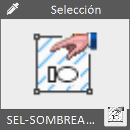 Selecciona entidades que estan contenidas dentro de un determinado tipo de sombreados.