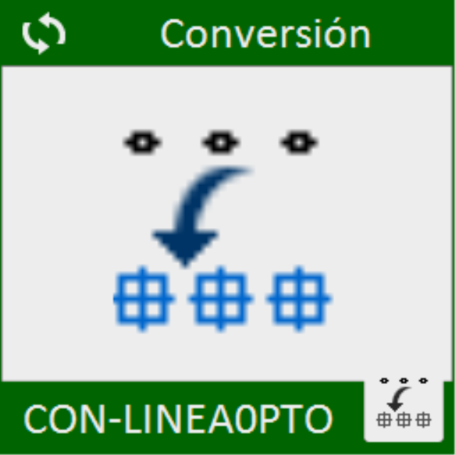 Convierte entidades de línea de longitud 0.0 en entidades de punto.