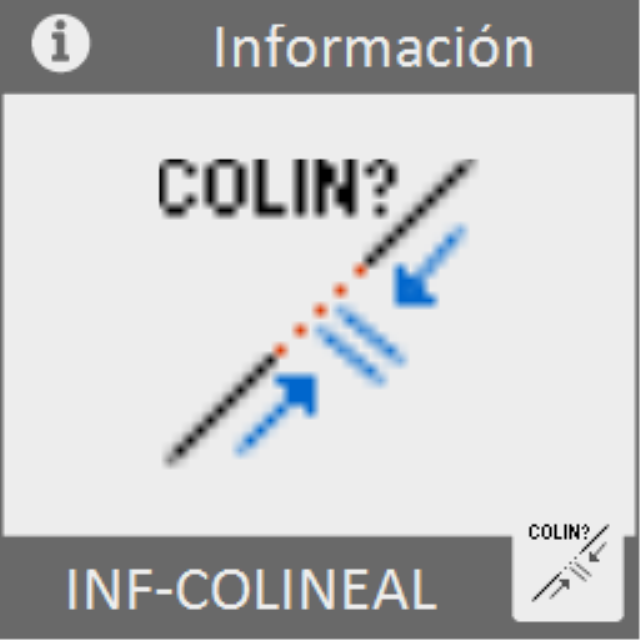 Indica si 2 entidades de línea o arco son o no colineales.