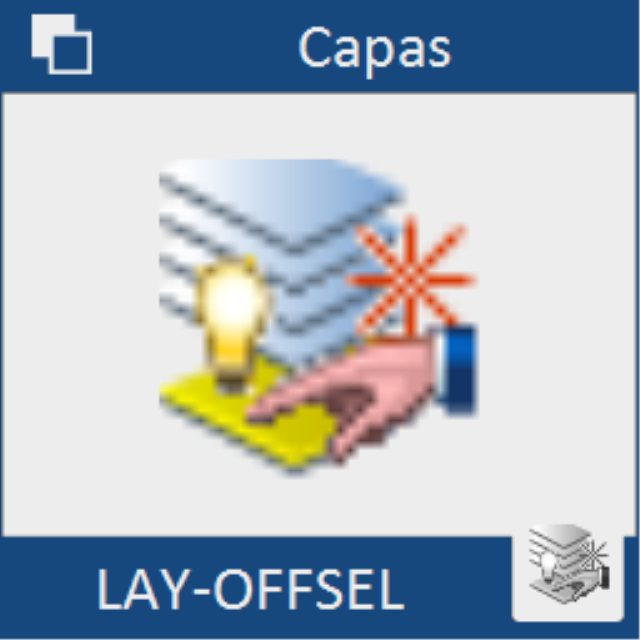 Apaga todas las capas excepto aquellas capas que sean marcadas por el usuario en el dibujo.