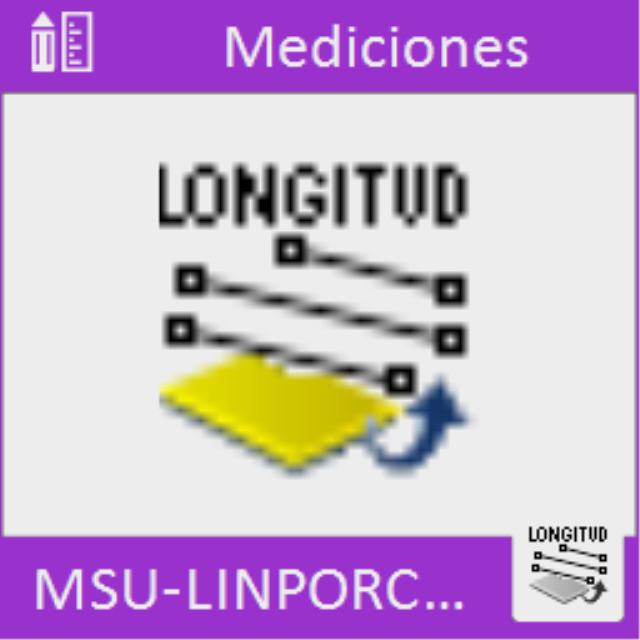 Suma la longitud de todas las entidades de Línea contenidas en una determinada capa.