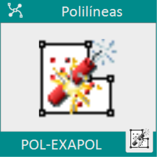 Explota una polilínea pero dejando cada tramo de la polilínea como una nueva polilínea.