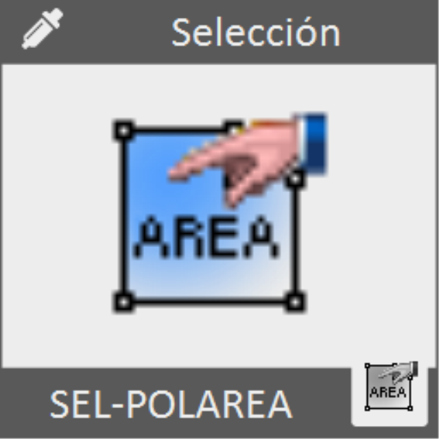 Selecciona las polilíneas del dibujo que tengan un área determinada.