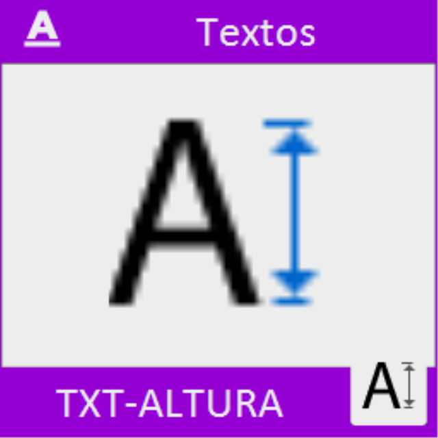 Permite cambiar la altura de todos los textos seleccionados aunque sean de estilo de texto distintos.