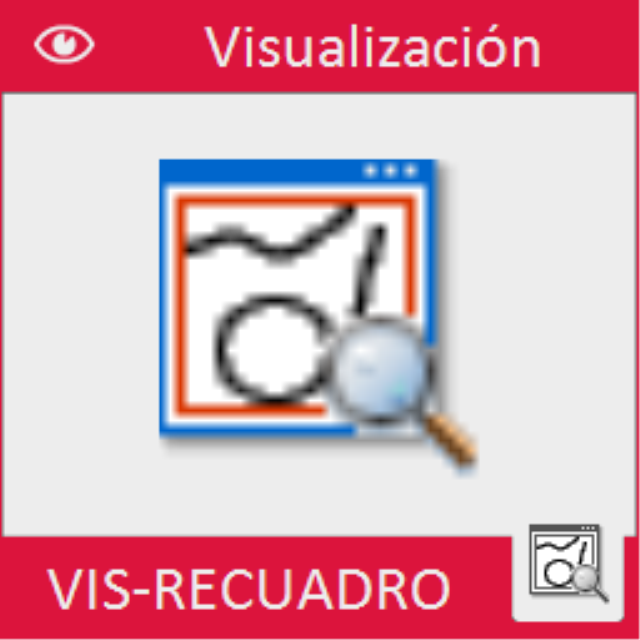 Crea un contorno o una polilínea que engloba completamente la vista actual del dibujo.