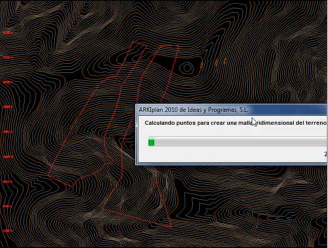 Permite calcular el área de una zona de un terreno 3D definida por medio de una polilínea 3D. También calcula el volumen del terreno de la zona delimitada por la polilíneas 3D.