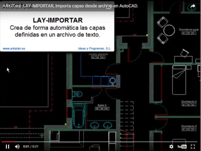 Crea de forma automática todas las capas definidas en un archivo de texto.