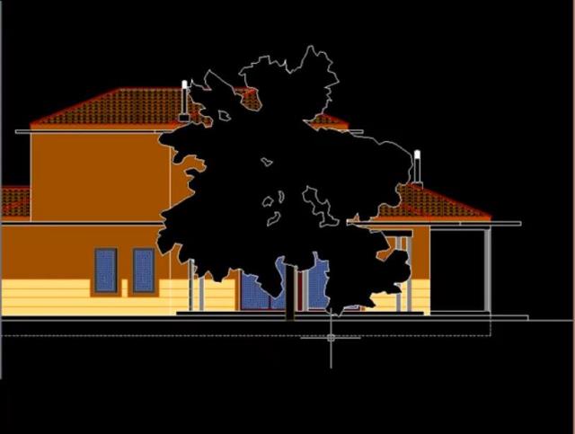 Solidifica una inserción de bloque de forma que no se vean las entidades que están por detrás de dicho bloque.